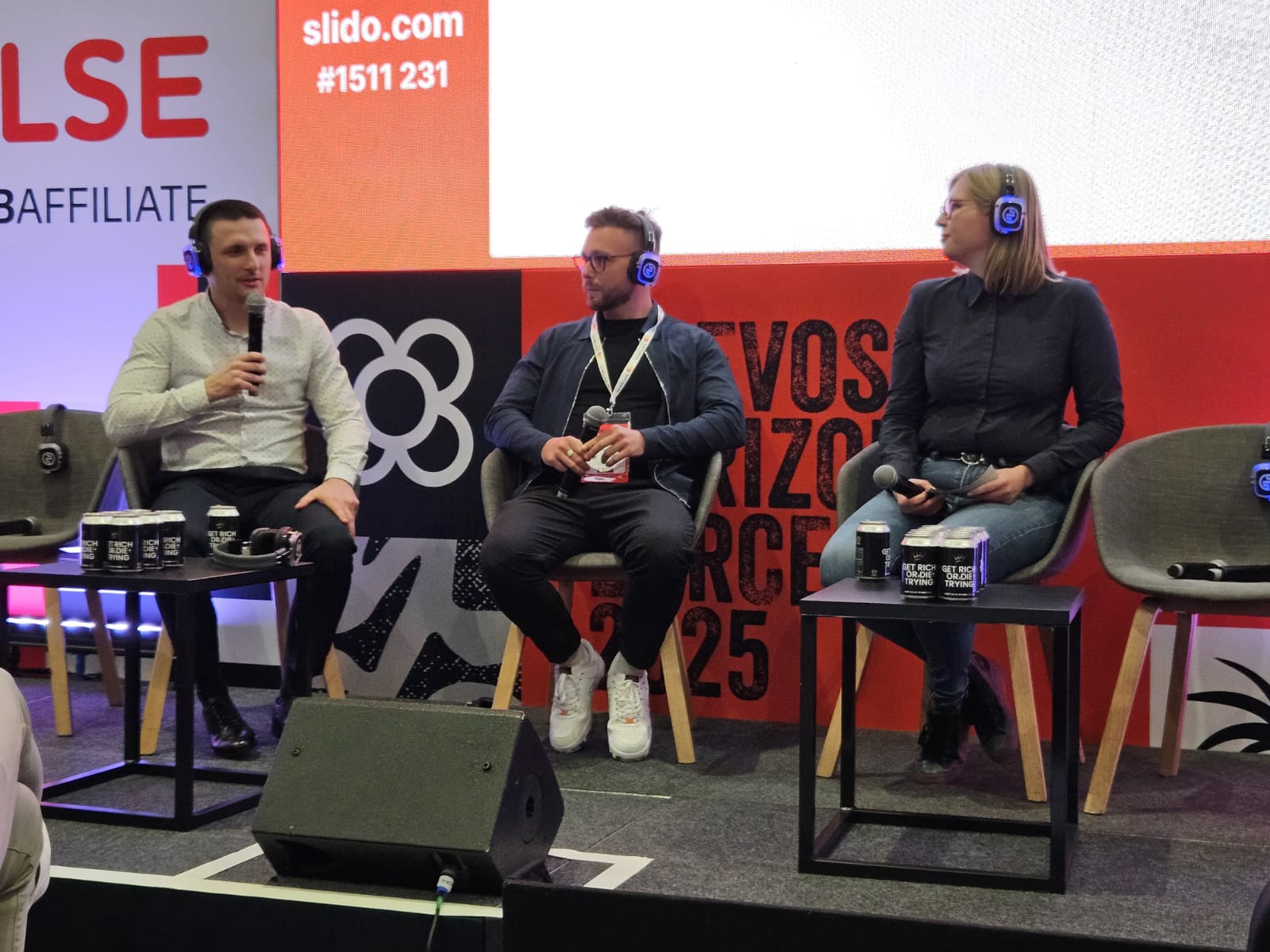 James Oliver speaking at IGB Barcelona conference panel