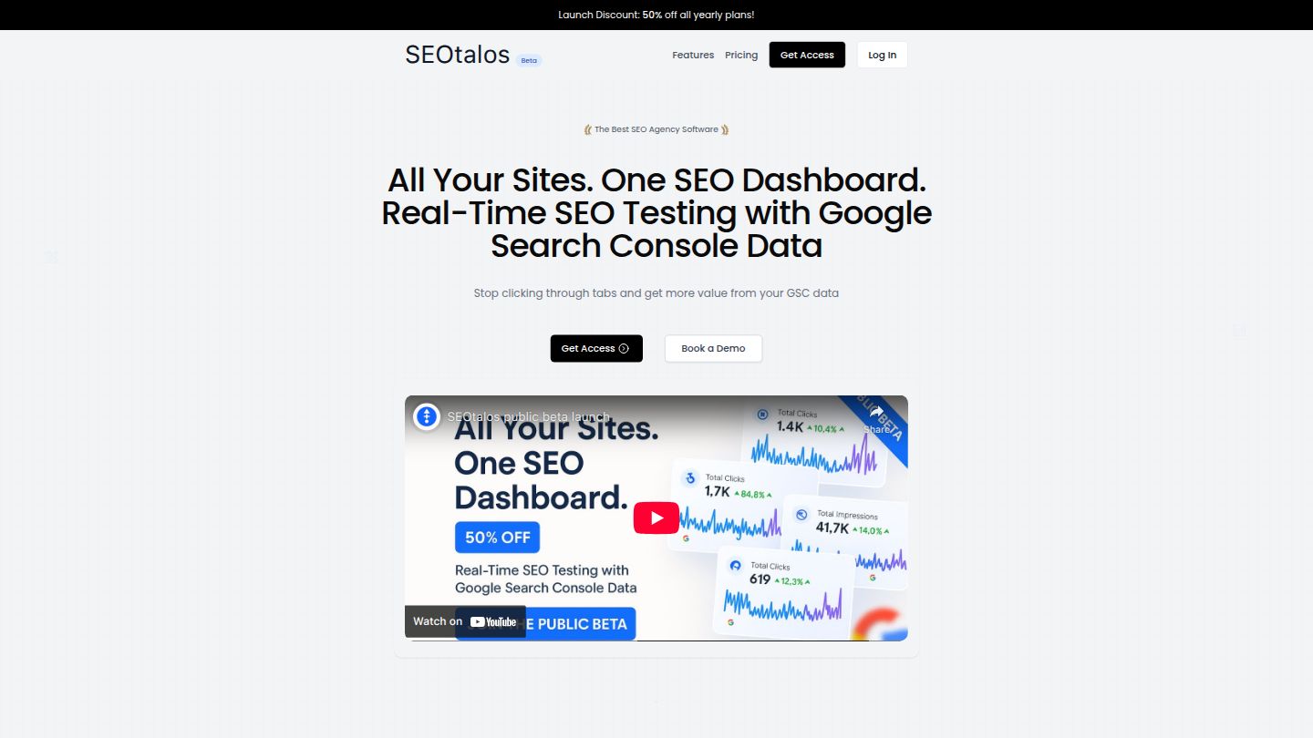 SEO Talos Dashboard